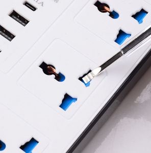 USB-Steck platine Haushalts-Multifunktions-Plug-In-Mehr lochsc halter verkabelung - Product Image 6