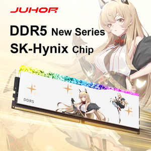JJuhor高性能RGB DDR5 8000 MHz 32GB <span class=keywords><strong>Ram</strong></span> 16GB * 2 Dimm CL38 1.45V Hynixメモリデスクトップ<span class=keywords><strong>PC</strong></span>内蔵ECCストック