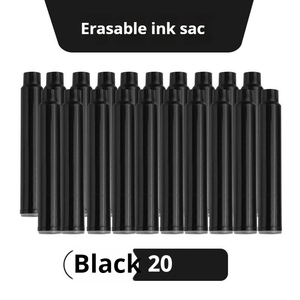 Toptan F Nib ince nokta plastik lüks öğrenci silgi ile dolma kalem kaligrafi eğitim yazma silinebilir kalemler - Product Image 5