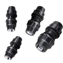 Pn16 Áp Lực Cao Nhanh Chóng Kết Nối Doanh PP HDPE Ống Phù Hợp Giảm Coupler Cho DN20-110 Nước Trung Quốc Nhà Sản Xuất Cho Màu Đen - Product Image 2
