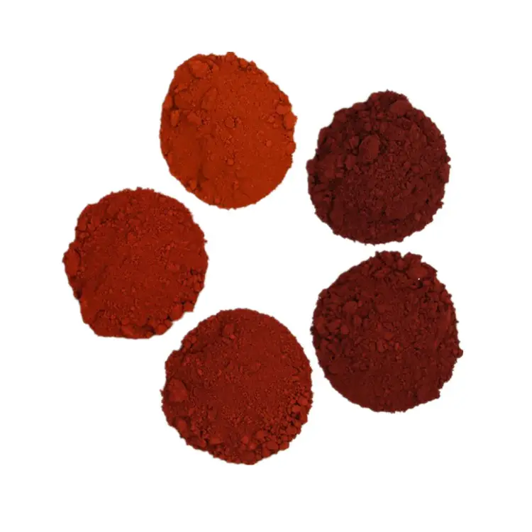 Железооксидные пигменты цементные продукты Fe2O3 оксид железа красный CAS 1332-37-2