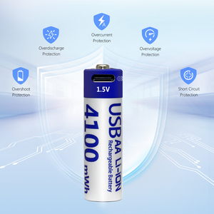 Destek özel Custom 1.5V lityum pil USB güç aracı tipi C AA şarj edilebilir lityum pil oyuncak - Product Image 4