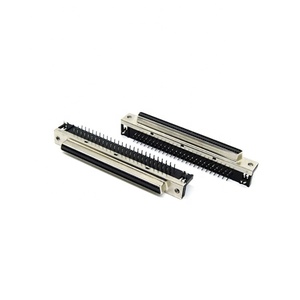 100ポジション1.27mmピッチ90度ヘッダー直角マウントSCSI HD 100ピン女性ボードボード間コネクタ - Product Image 1