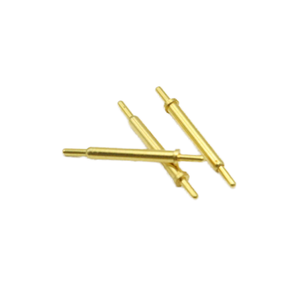 HR yaylı pirinç Pogo pinli konnektör özel hassas CNC işlenmiş pirinç bileşenleri - Product Image 1