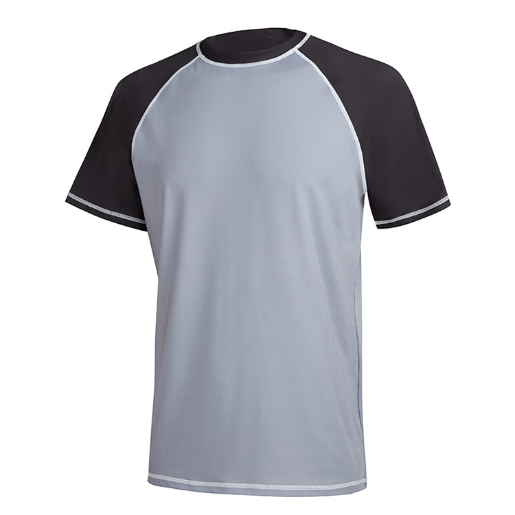Camiseta de natación de manga corta para hombre 7