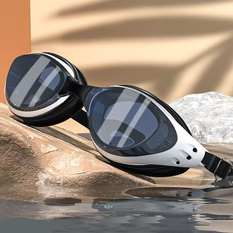 Transparent black and white