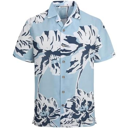 Blue W White Flower