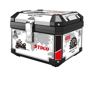 LOGO özelleştirme motosiklet gövde motosiklet çantası vaka scooter gövde kutusu sert plastik yeni tasarım en vaka motosiklet çantası kutu - Product Image 2