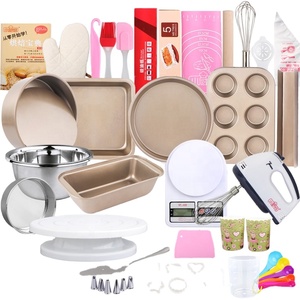 <strong>Baking</strong> Kit for Beginners Cake Molds Full Oven Kit for <strong>Baking</strong> Set Pizza Pans Small - Product Image 3