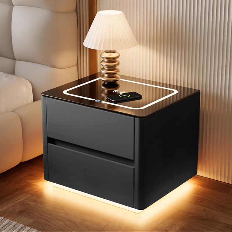 Dark gray-wireless charging three-color lamp induction lamp