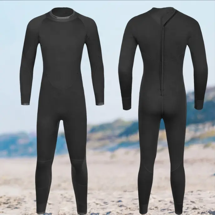 Tek parça ücretsiz dalış yüzmek ıslak suite neopren kumaş dalgıç kıyafeti 3 mm