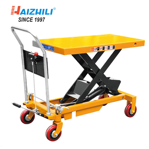 HaizhiLi Handling Equipment Easy <strong>Loading</strong> <strong>and</strong> <strong>Unloading</strong> Material Lift Table Double Scissor Mini Lift <strong>Platform</strong> - Product Image 4