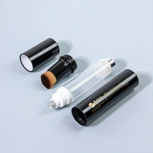 定制空遮瑕膏化妆管化妆品包装液体粉底瓶带刷子涂抹器 - Product Image 2