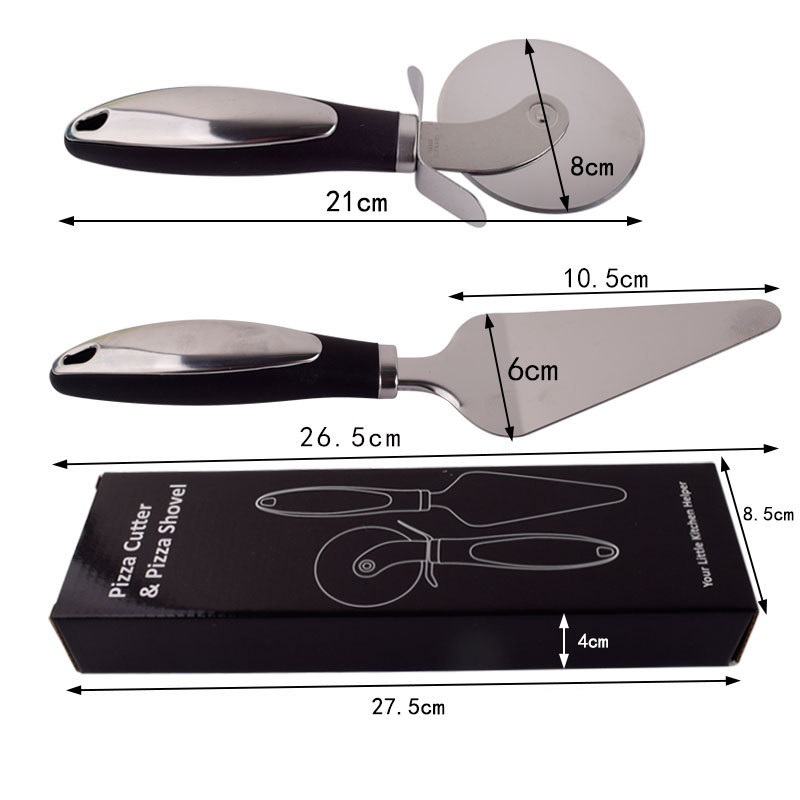 Pizza cutter 2pcs in 1 set