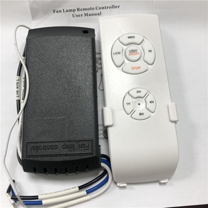 ユニバーサルシーリングファンランプリモコンキットAC110V220Vタイミング設定スイッチ調整済み風速トランスミッターレシーバー - Product Image 6