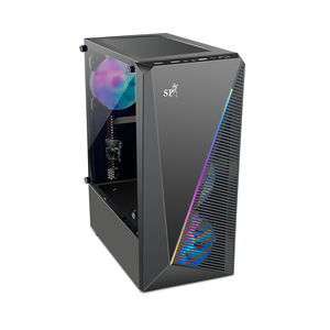 ManmuアルミニウムコンピューターPcゲーミングケースホワイトM AtxPcケースゲーミングコンピューターケース & タワー - Product Image 2