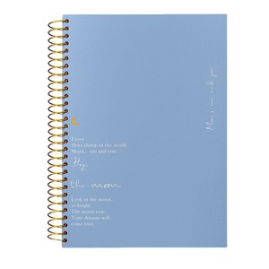 Scuola di promozione custom con copertina rigida spessa B5 carta rilegata a spirale diario taccuino per lavoro note prendendo riviste - Product Image 1