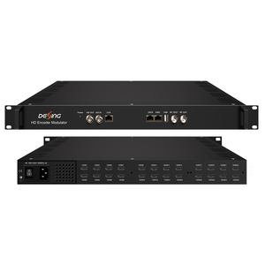 NDS3536S 8/16/24 HD <strong>Inputs</strong> Encoder <strong>Modulator</strong> with 24 HDNI to DVB-C DVB-T ISDBT <strong>ATSC</strong> <strong>RF</strong> OUT HD to <strong>Rf</strong> <strong>Modulator</strong> - Product Image 3
