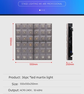 Party Disco 36pcs 15w <strong>Led</strong> Pixel <strong>Control</strong> RGB Color <strong>Led</strong> Panel Dot Matrix Stage Background Light - Product Image 4