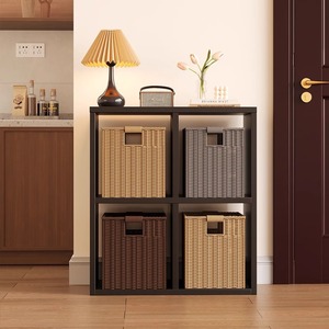 Tủ sách thép kalex lưới kệ đơn vị mô-đun Tầng-đứng lưu trữ giá rèn sắt treo tường lưu trữ tủ - Product Image 2