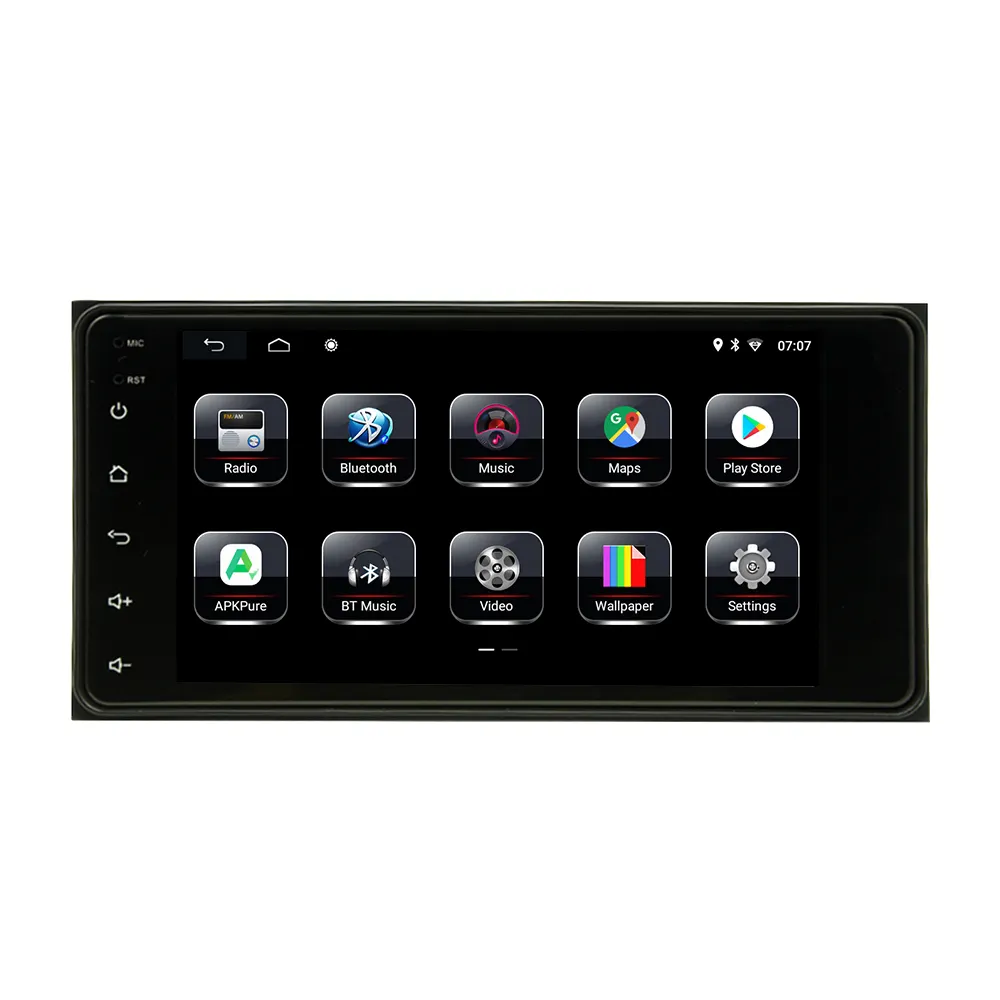 2din Autoradio-Player Voll-Touchscreen-Head Unit Android-Radio für Toyota Corolla 2007 2008 2009 2010 2011