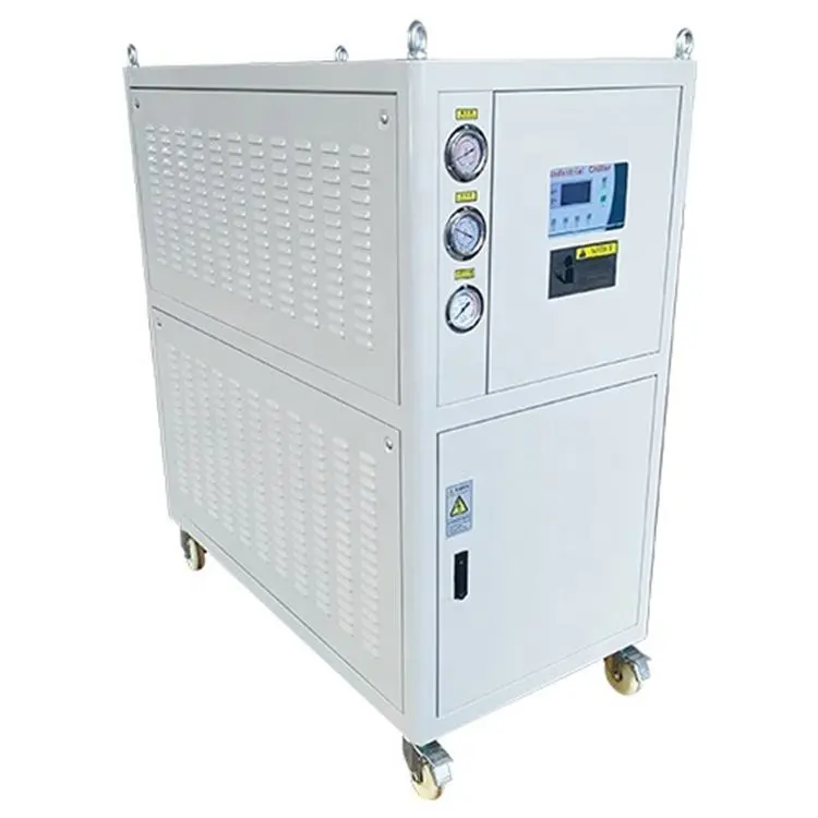 Water temperature control unit chiller 15 kw industrial water chiller scroll type water cooled chiller