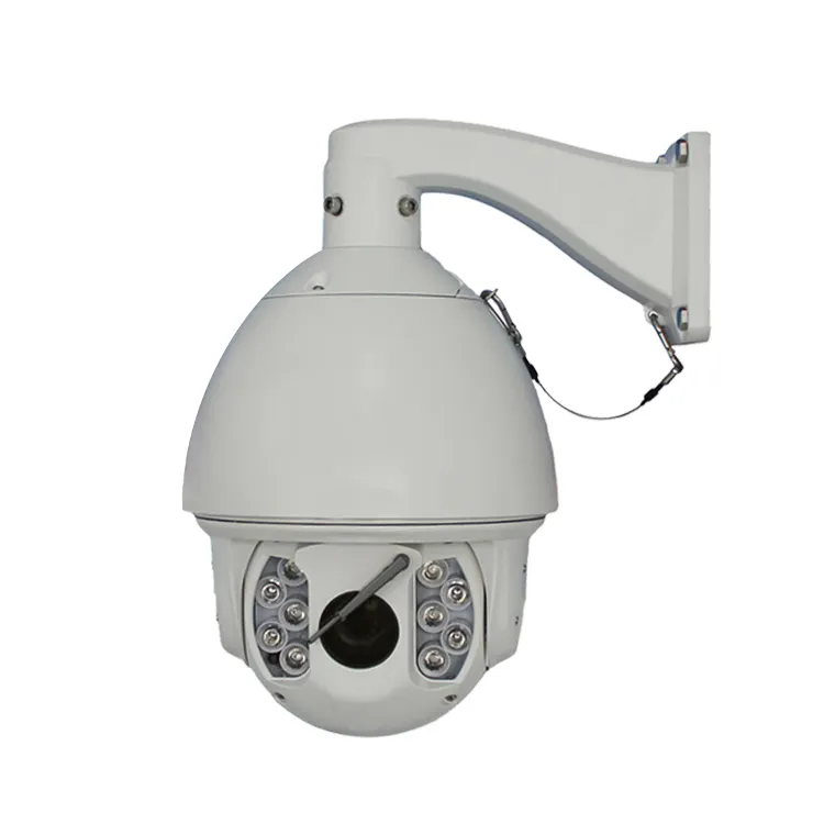 Nova câmera de segurança IR CCTV de rede com visão noturna 4G 5G montada na parede