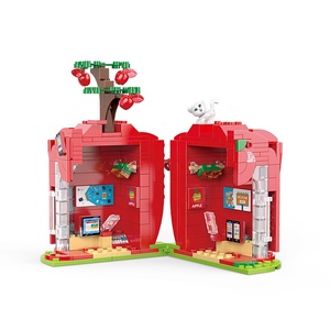 COGO Building Block Set <strong>Toy</strong> DIY <strong>Install</strong> Blocks 255 Pcs Educational <strong>Toys</strong> Fruit Tree House Series Build Block - Product Image 2