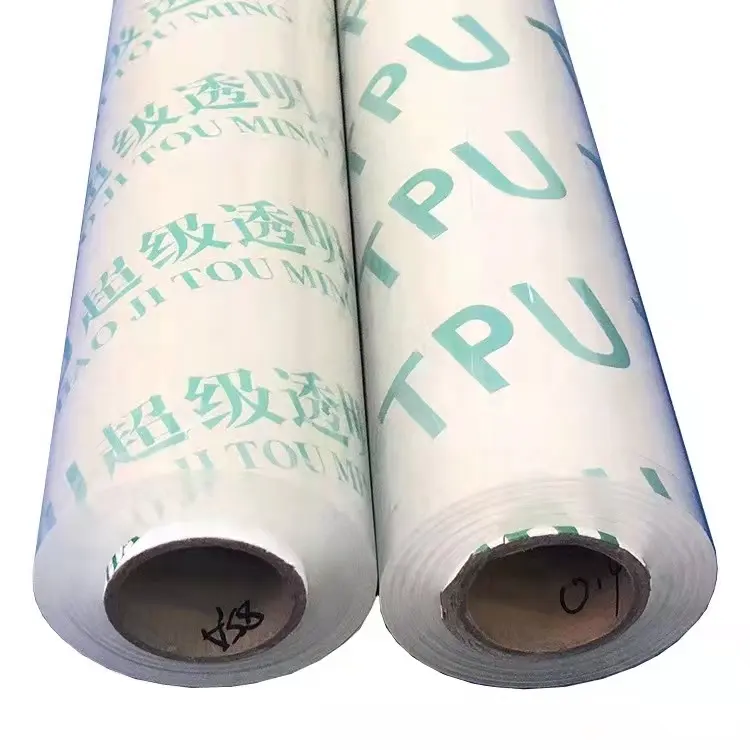 Factory price waterproof tpu film translucent tpu film for raincoat and bags