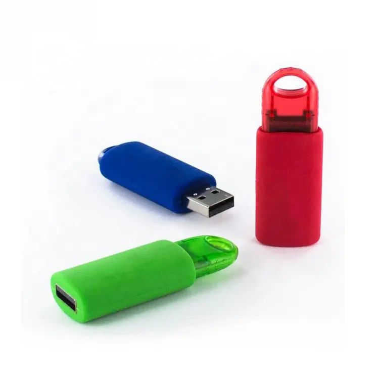 Ucuz fiyat bahar flash bellek mini plastik usb kalem sürücü 128mb 256mb 1gb 2gb 4gb 8gb 16gb ile özelleştirmek renk logo