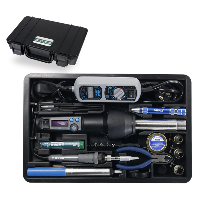 ชุดเครื่องมือบัดกรีแบบพกพา908D 8858-I