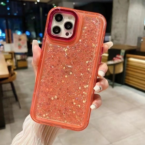 เคสโทรศัพท์สำหรับ iPhone 15 PRO MAX แบบมีรูใหญ่สีลูกกวาดลอยบนท้องฟ้าเต็มไปด้วยดวงดาวสำหรับ iPhone 15 Pro