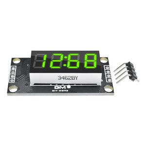 TM1637 Display a LED digitale bianco a 4 cifre 0.36 tubo decimale 7 segmenti orologio modulo a doppio punto 0.36 pollici - Product Image 6