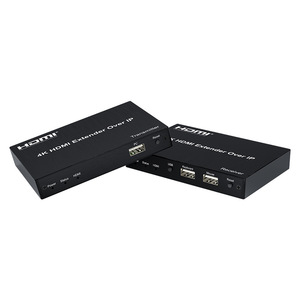 Extensor 4K x 2K HDMI USB/KVM sobre IP 150M compatible con aplicación KVM Ethernet de un punto a muchos puntos - Product Image 4