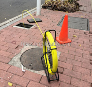 12mm 300m Fiberglass Cable Fiber Optic Duct Rodder Telecom Cable Threading Device Duct Rod