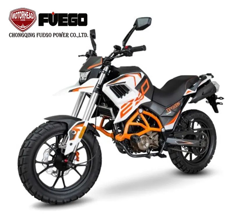 Tekken 250cc crossover motocicleta off road, esportes urbanos, 2022