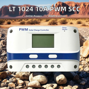 10A PWM Solar Char Controller mit LCD-Display für 12V/24V System - Product Image 3