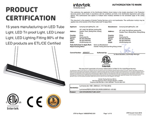 Lonyung Commercial Smart Indoor Led Linear Lamp 4ft 8ft RGB Ceiling Linear <strong>Light</strong> for Store Gym Restaurant - Product Image 2