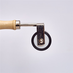HCHWENH 5 cm Rubber Roller Roll <strong>Small</strong> Roller Print Rubbing Ink Roller Fingerprint Rubbing Rubber Rolling <strong>Clay</strong> Tool - Product Image 3