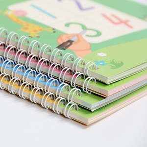 สต็อกหนังสือภาษาอังกฤษการศึกษาเล่มใหม่เกลียวผูกพันหนังสือฝึกมายากลที่มีการลบปากกาชุดสำหรับเด็กก่อนวัยเรียน - Product Image 1