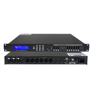 Procesador de audio digital para el hogar, sistema de sonido DSP de 3 entradas y 6 salidas, KTV