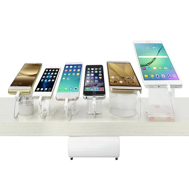 EASTOPS Promotion Sales Multi-port Security Anti-theft Display Stand System for phone tablets Ipad