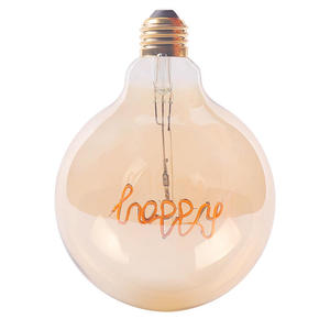 G125 Adjustable <strong>Light</strong> Love Letter LOGO Deep Custom LED Filament Bulb Adjustable <strong>Light</strong> Decorative Bulb - Product Image 3