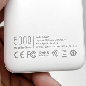 2025新款厂家直销低价批发便携式移动电源双USB输出5000毫安手机电池组 - Product Image 6