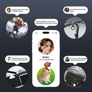 MFi akıllı hava etiketi MFi sertifikalı anahtar bulucu bulucu Mini Anti kayıp takip cihazı cüzdan bagaj GPS izci Apple bulmak için benim - Product Image 5