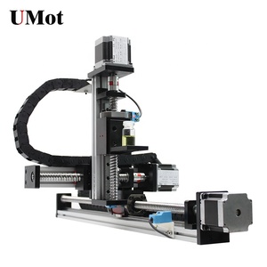 UMOT, sistema de movimiento de pórtico de 3 ejes de carrera larga de 50-4000mm, sistema de etapas deslizantes de movimiento lineal Xyz, módulo de riel de guía lineal Cnc - Product Image 2