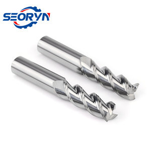 Yüksek hızlı CNC kesme aletleri alüminyum karbür alüminyum için yüksek hızlı çelikte parmak freze yüz değirmeni - Product Image 5