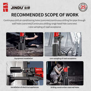 用于材料取样的可定制高扭矩快速冷却鹅卵石岩心钻孔机 - Product Image 3
