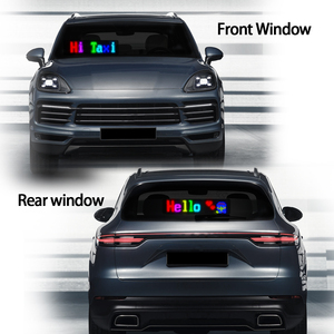 Led Signs <strong>Bluetooth</strong> App Programmable Led Car Sign Board USB 5V <strong>Message</strong> Led Matrix Panel Custom Digital <strong>Display</strong> - Product Image 4