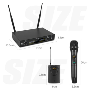 El nuevo sistema de micrófono inalámbrico UHF de diseño XTUGA U771 es un micrófono inalámbrico profesional para el rendimiento